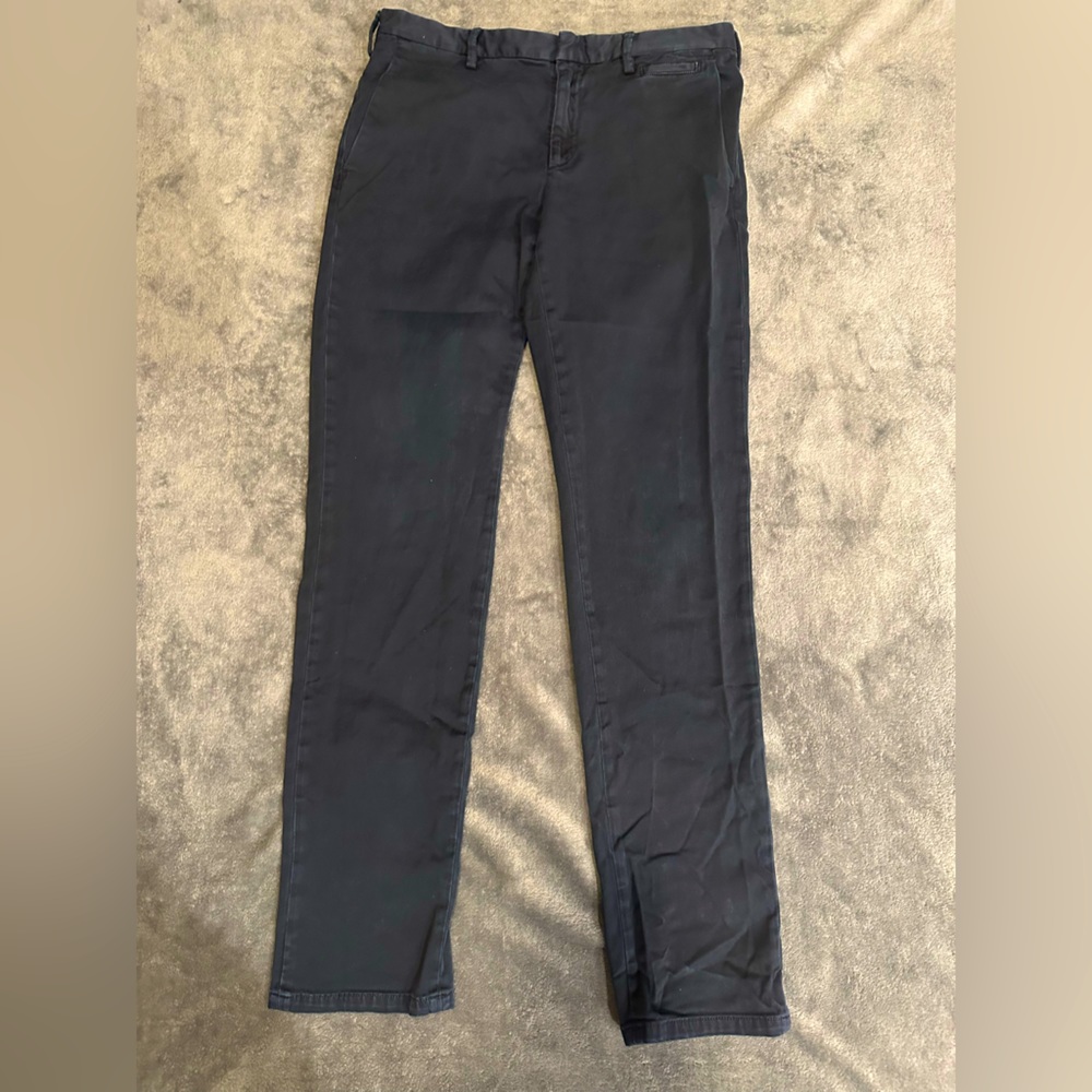 Prada Navy Blue Khakis